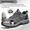 KTDYG Safety Shoes Work Shoes Men Women Lightweight Sporty Steel