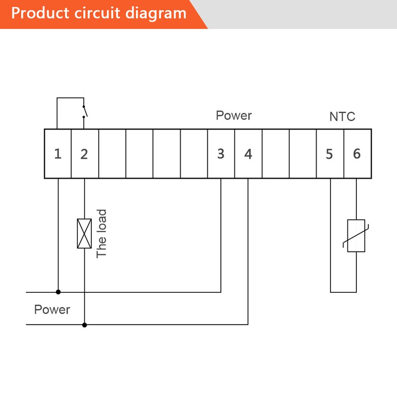 Electronic Digital Display Thermostat Double Output Temperature Controller for Floor