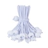 Ball Bungee Cord,Heavy Duty,White Tarp Ball Bungee Ties for Outdoor