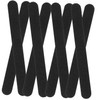 Ipetboom 100pcs Reusable Manicure Tools Black Sand Nail Files for