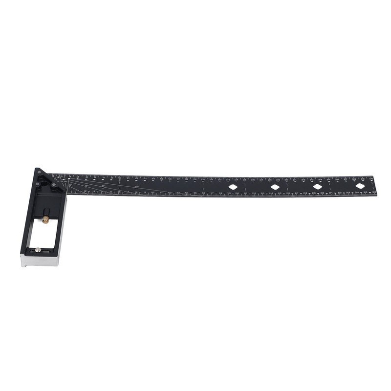 Multi Angle Measuring Ruler 40cm 16in 45 90 Degree Combination