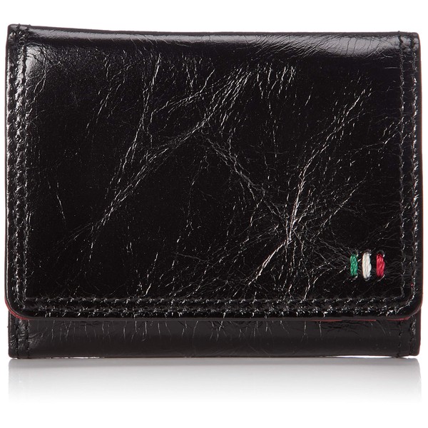 Ultima Tokyo No.34538 Men's Tri-Fold Wallet, Cowhide Leather, 4-Strand, Antique