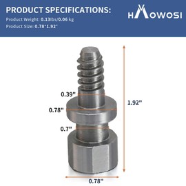 Safe Lock Woodworm Screw