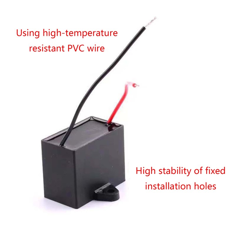 BOGEEL CBB61 Capacitor 450V 1/1.2/1.5/2/3/3.5/4/5/8/10/12/15/16/20UF Capacitor Fan Ceiling Exhaust Motor