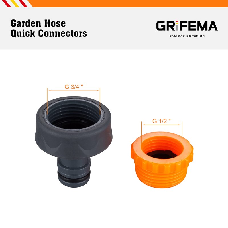 GRIFEMA GE1101 Premium Tap Connector for 1/2 Inch and 3/4