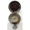 Nautical Ross London Brass Marine Round Pocket Compass Royal Navigational