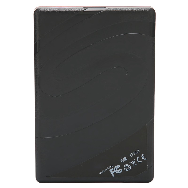 2.5in Red External HDD 6Gbps Transmission Portable External HDD Aluminum