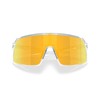 Oakley Men's OO9406 Sutro Polarized Rectangular Sunglasses, Pacific Glass/Prizm 24K,
