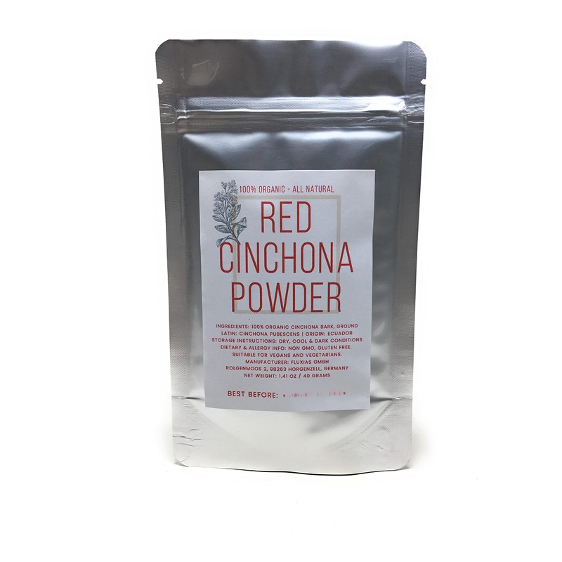 Red Cinchona Powder - 100% Cinchona Bark, Ground - Cinchona