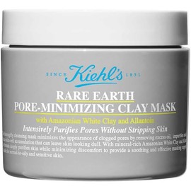 Kiehl’s - Rare Earth Pore-Minimizing Clay Mask, Mascarilla Facial con Arcilla Amazónica, Minimiza los Poros, Desintoxica y Purifica la Piel, Reduce la Producción de Grasa, para Todo Tipo de Piel, 28ml