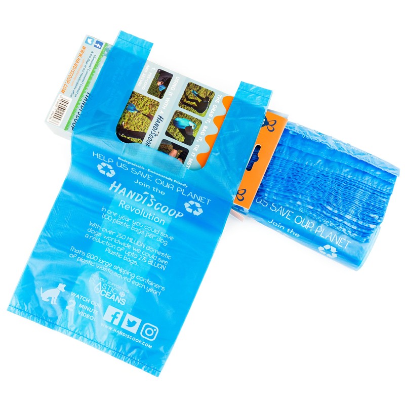 Handipet Handiscoop scented dog waste bags (pack of 80)
