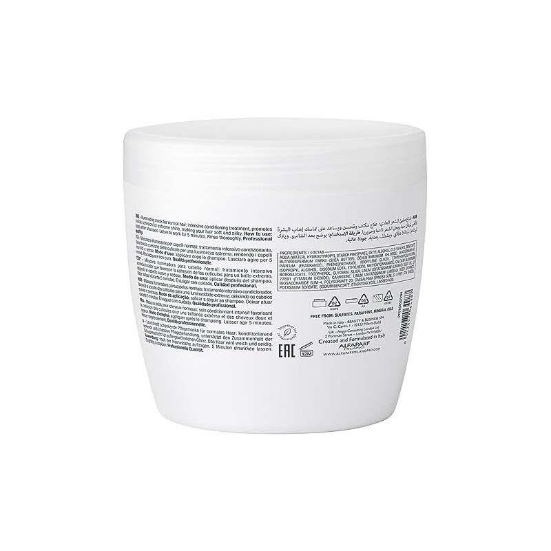 Alfaparf Milano Semi Di Lino Diamond Illuminating Mask 500ml -