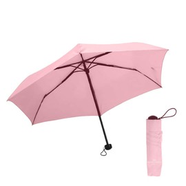 Folding Umbrella, Lightweight, Best Balance Umbrella, 6.7 oz (197 g), 1.5 x Ribs, 39.4 inches (100 cm), Men's, Women's, Durable, Large, Fiberglass Ribs, Men's, Umbrella, Includes Easy Storage Case