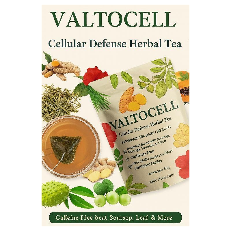 ValtoCell Soursop Herbal Tea – Cellular Defense Support