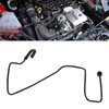 Radiator Water Tank Expansion Hose Rubber Pressure Resistant 1706845 Replacement