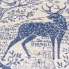 furn. Winter Woods Animal Chenille Cushion Cover, Midnight