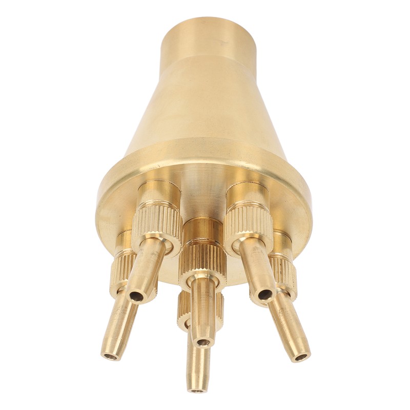 Copper Water Fountain Nozzle Direct Spraying Universal Adjust Pool Sprinkler