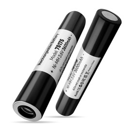 PFHL (2-Pack) 75175 Rechargeable Batteries, Ni-MH Battery Compatible with Streamlight Stinger DS, LED HP, XT, 75525 75810 75375 75300 75500 76000 76300, PolyStinger, Pelican M9, FL126 Flashlight