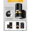 L LOHAS LED Motion Sensor Night Light Plug in, Night