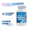 Citrato de Potasio 130 capsulas de 630 mg