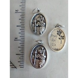 Catholic Lot of 3 St Christopher Religious Medals
