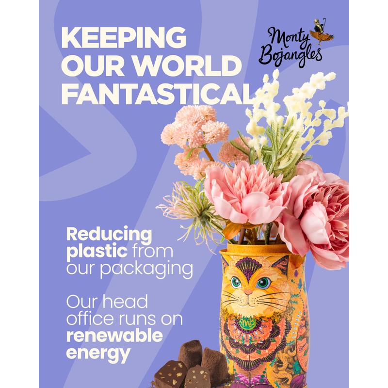 Monty Bojangles Violet Rebel Cat Tin 135g