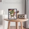 Framendino, Black Wooden Dried Flower Frame Floating Wood Shadow Box