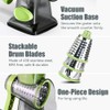 KEOUKE Rotary Cheese Grater Hand Crank Transparent - Shredder Slicer