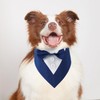 BRT Bearingshui Dog Tuxedo, Formal Dog Wedding Bandana Collar with
