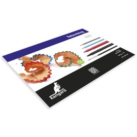 K-5586 Kangaro Drawing Pad, A4+ (24 x 32 cm), 110 g/m², 24 Sheets, White