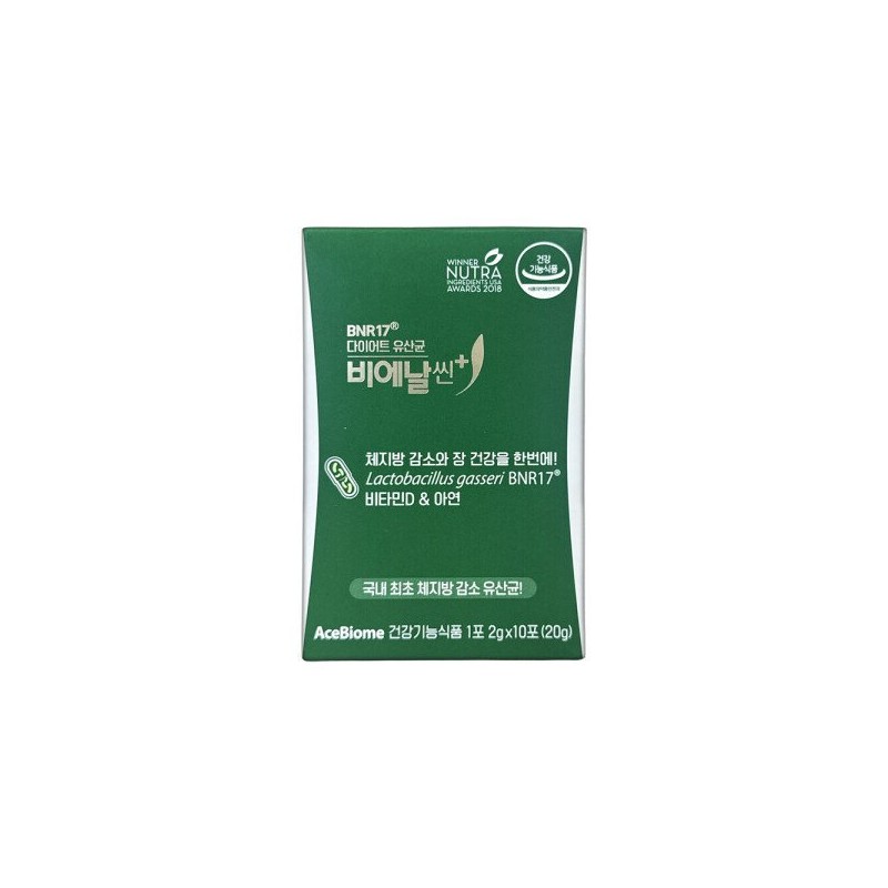 Bienalsin 다이어트 유산균 비에날씬 플러스 2g x 10포 1개 -디카라이프-