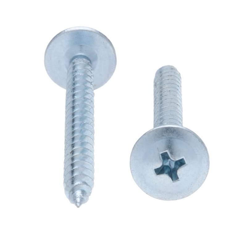 4.2mm X 19mm Flange Head Phillips Self Tapping Screws, Truss