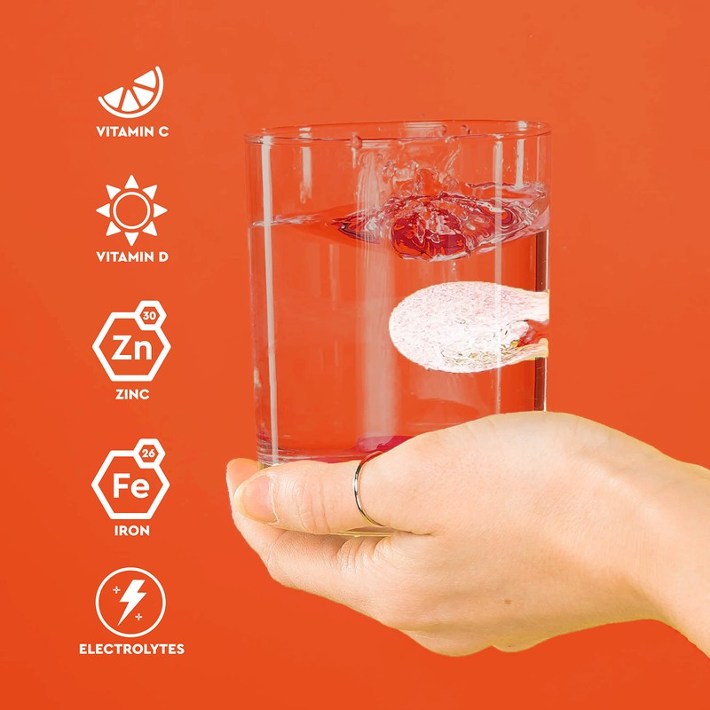 O.R.S Immune Vitamin C Hydration Tablets with Electrolytes, Immune System