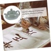 DOITOOL 1Pc Ceramic Calligraphy Water Dropper Tea Pot Shape Ink
