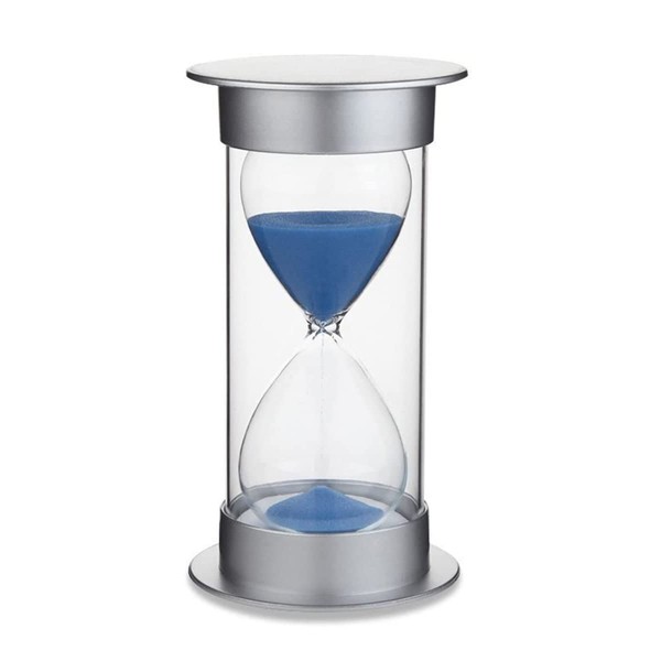 Vukayo YGLSL-01 Colorful Hourglass 5 Minutes 10 Minutes 15 Mins 20 Mins 30 Minutes 40 Mins 45 Minutes 60 Minutes Kids Classroom Hourglass Office Kitchen Hourglass (5 Minutes)