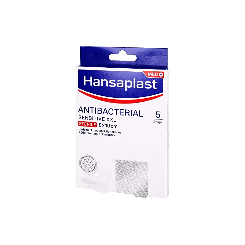 Hansaplast Sensitive Sterile Wound Dressing 8 x 10 cm