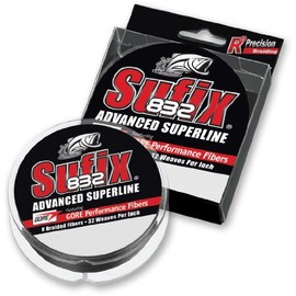 Sufix 832 Advanced Superline Braid, Camo, 50-Pound/300-Yard Spool