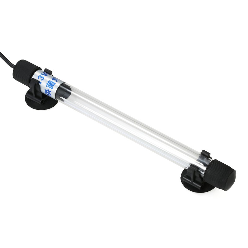 13W UV Light Sterilization Lamp Submersible Ultraviolet Sterilizer Water Disinfection
