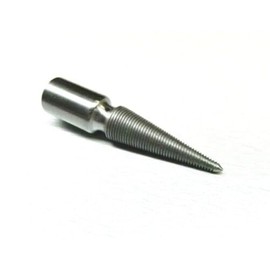 Spindle 3/8" Arbor Hole for Baldor Lathe Motor Spindle 3-1/2" Long Friction Grip Right Hand Tapered Threaded