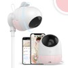 Ellie Baby Monitor,Covered Face Alert, Auto Photo Capture, 2K HD,