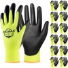 OKIAAS Work Gloves for Men，Ultra Thin and Lightweight Working Gloves