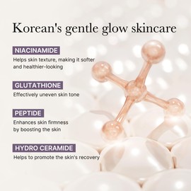 Medicube AGE-R Glutathione Glow Capsule Facial Cream - Instant Lifting Moisturizer - Collagen Peptide For Hydrating Glow - Improve Blemishes, Uneven Skin Tone - Korean Skin Care 1.69 fl.oz