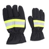 Firefighter Gloves Flame Resistant Soft Comfortable 27cm Length Safety Working