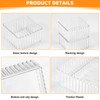 Makeup Drawer Organiser Storage Trays - 7pack Stackable Jewellery Drawer