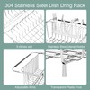 JAQ Over Sink Dish Drying Rack for Medium to Large