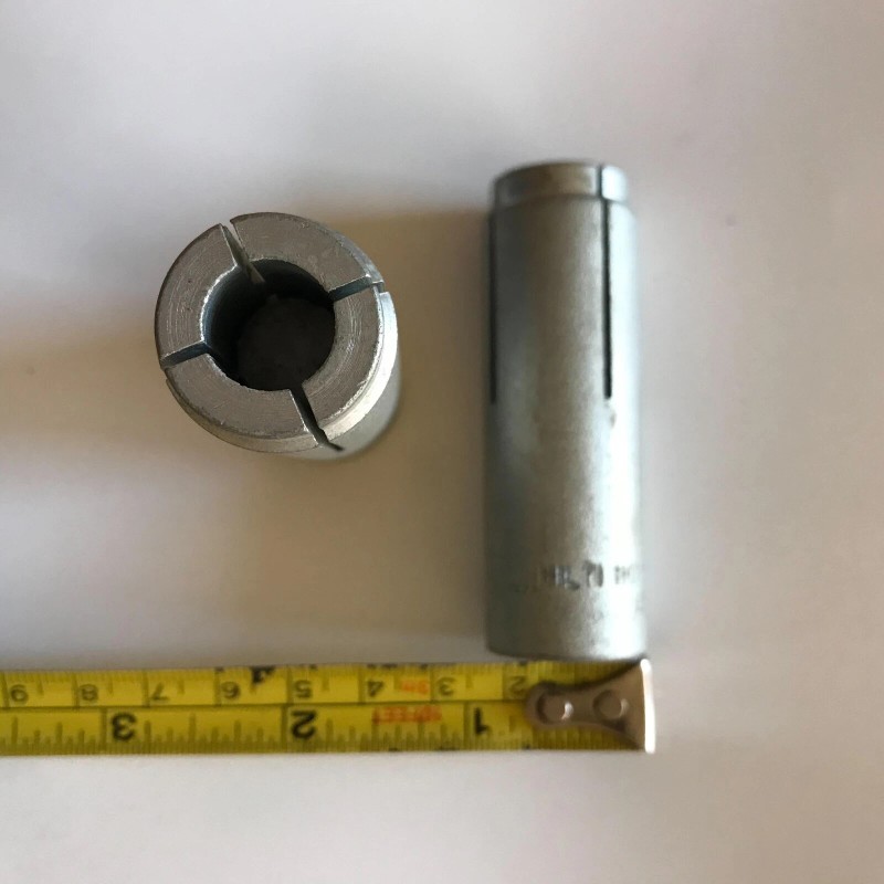HILTI HDI STAINLESS STEEL CONCRETE ANCHOR for 5/8 UNC BOLT