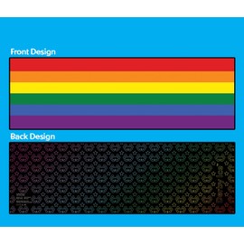 Derby Ice Cooling Towel for Skating, Sports, Workout, Fitness, Gym, Yoga, Pilates, Travel, Camping & More (Rainbow, 40x12 inches)