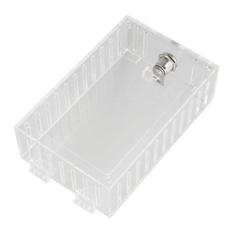 Thermostat Lock Box Universal Large Transparent Thermostat Protective Guard for