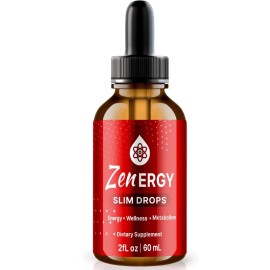 (60ml 2oz) Zenergy Slim Drops Liquid Supplement â€“ Zenergy Metabolic Support
