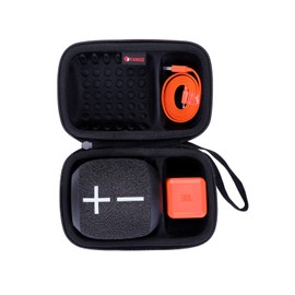 XANAD Hard Case for UE Ultimate Ears WONDERBOOM 3/4/ 2 Portable Waterproof Bluetooth Speaker (Black case)